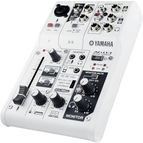 YAMAHA 雅马哈声卡 AG03 官方驱动下载-Yx旋律-娱乐音频资源
